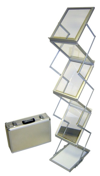 FT aluminum brochure holder