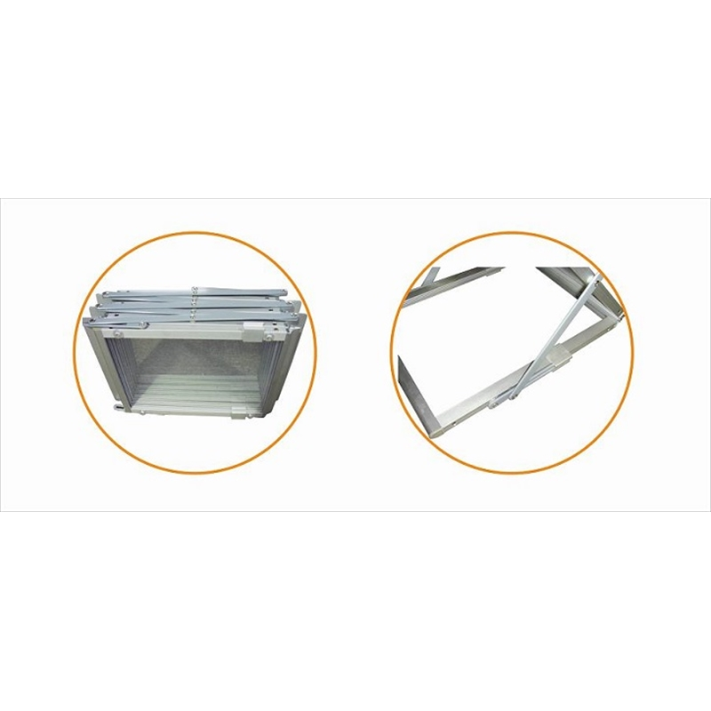 FT aluminum brochure holder