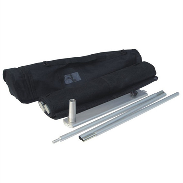 Double net brochure holder