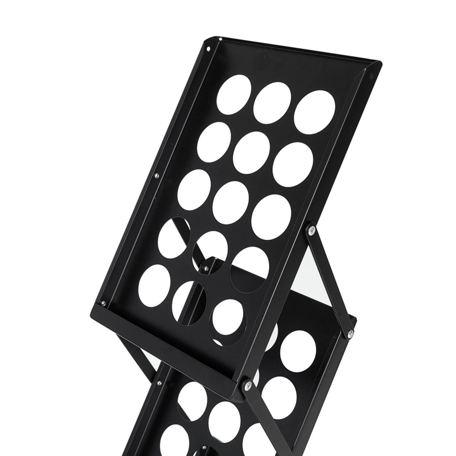 Iron portable brochure holder M-C