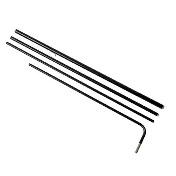 Rectangular flying banner stand