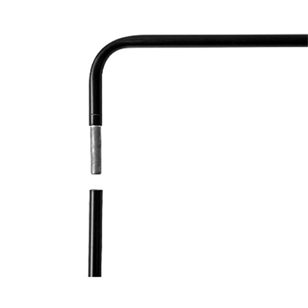 Rectangular flying banner stand