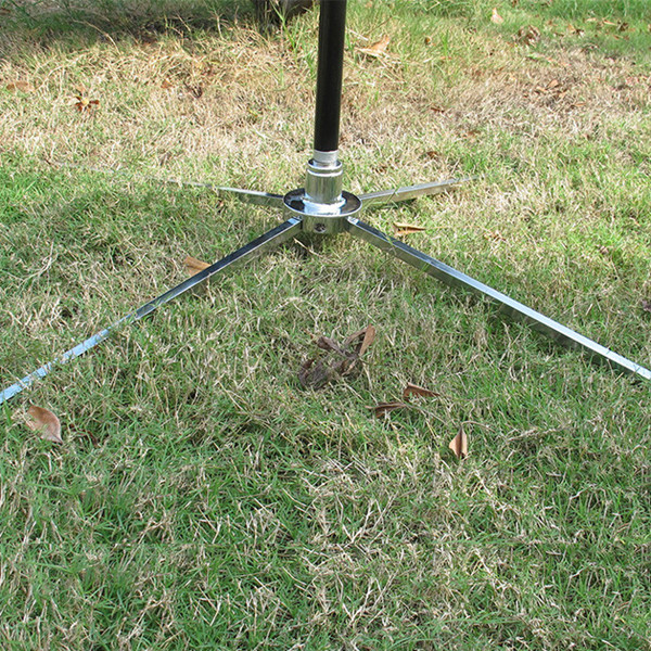 Classical cross base for flying banner stand