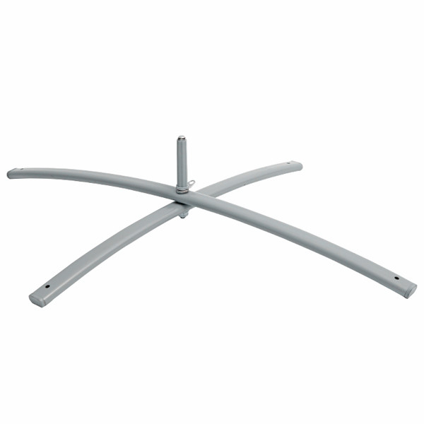 Eco flat tube iron foot for flying banner stand