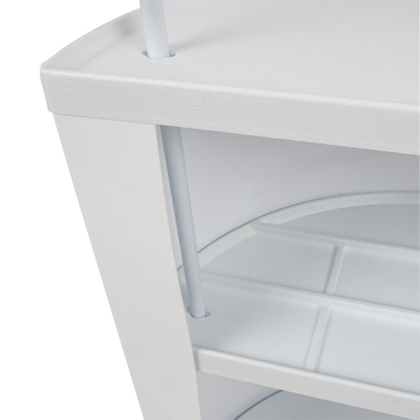 Semicircular plastic promotion counter M-E