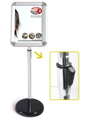 Standard poster stand A4