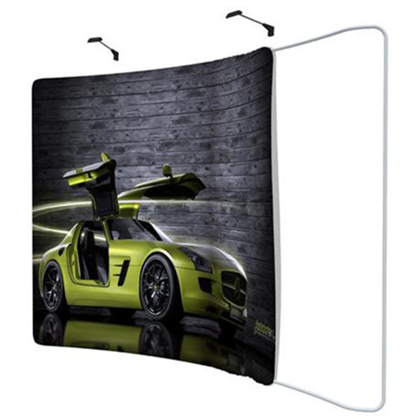 EZ tube display curved