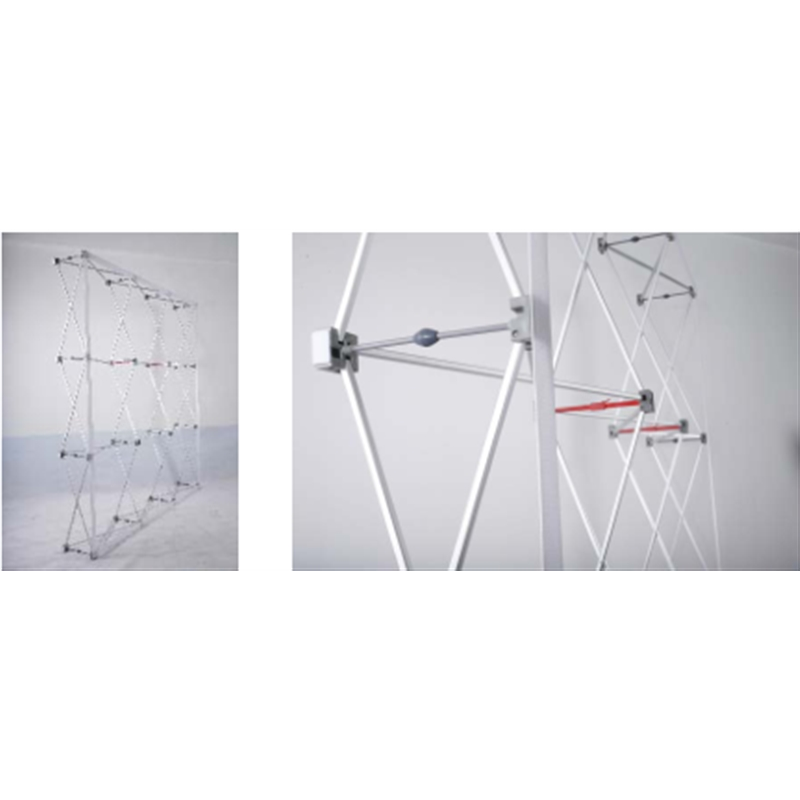 Luxury velcro POP UP stand