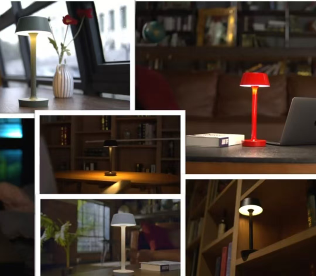 Luxury portable desk lamp