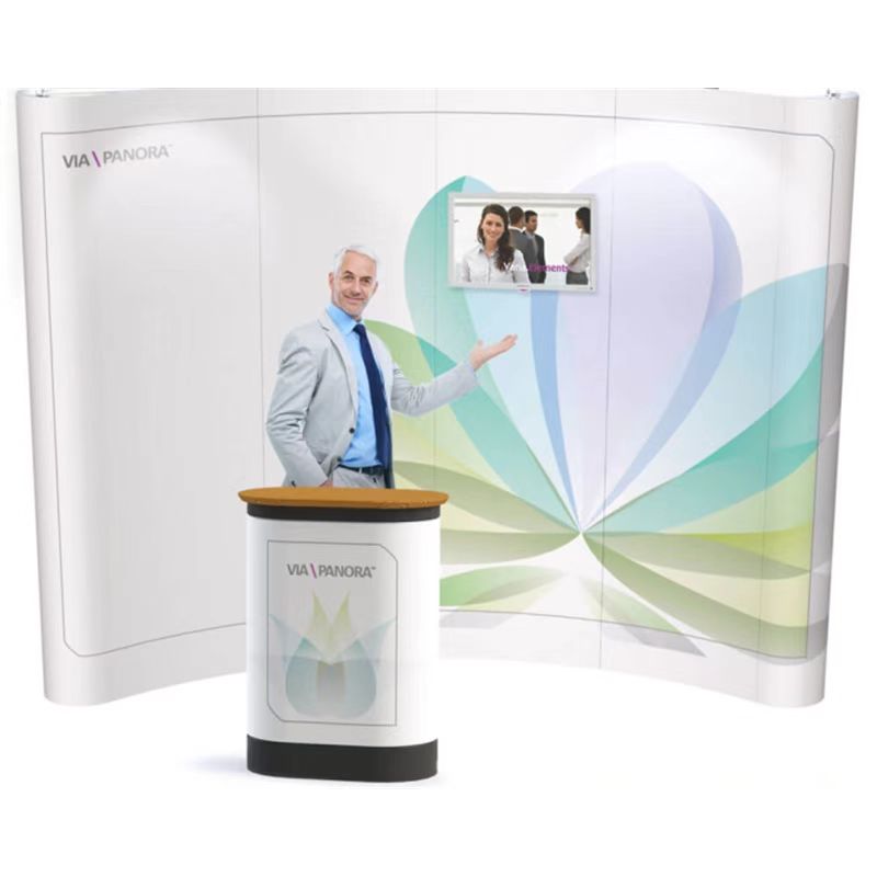 Luxury magnetic POP UP stand
