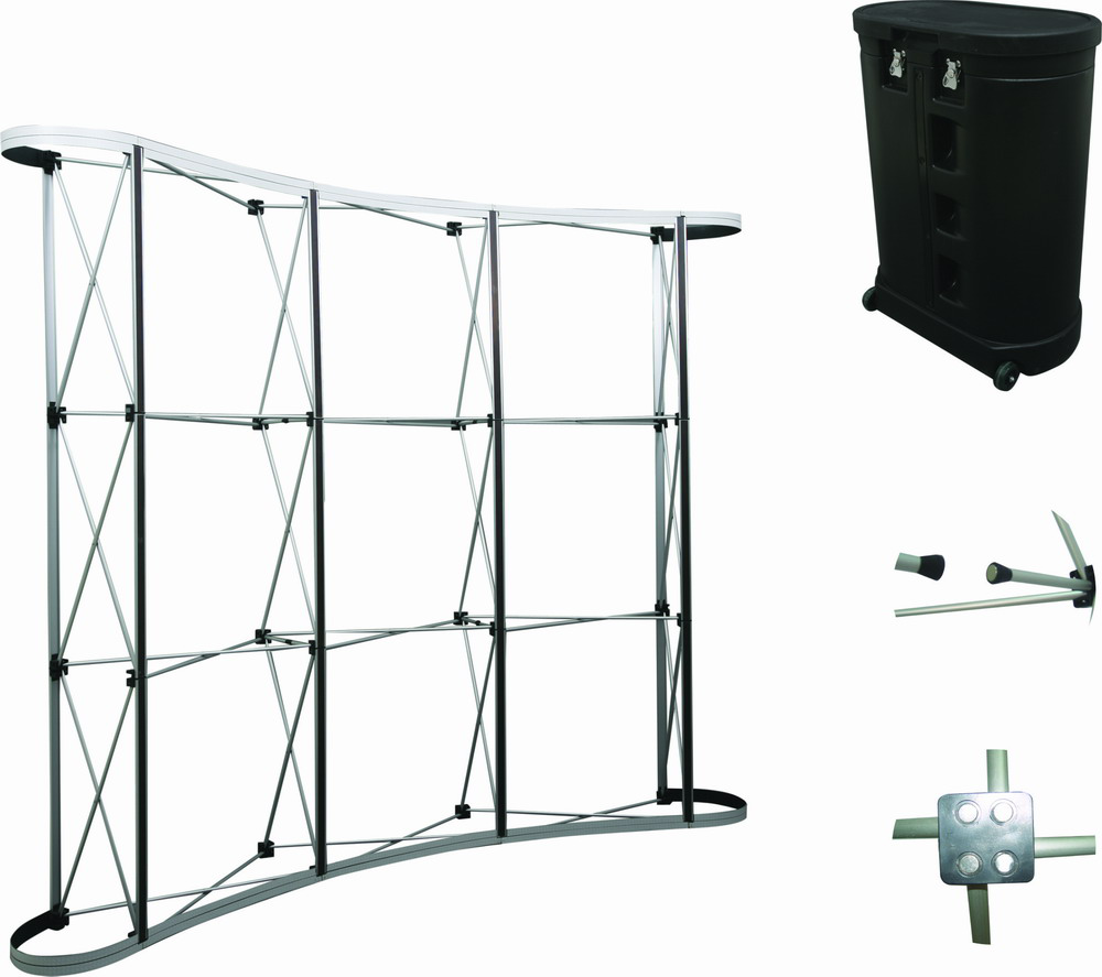 Luxury magnetic POP UP stand