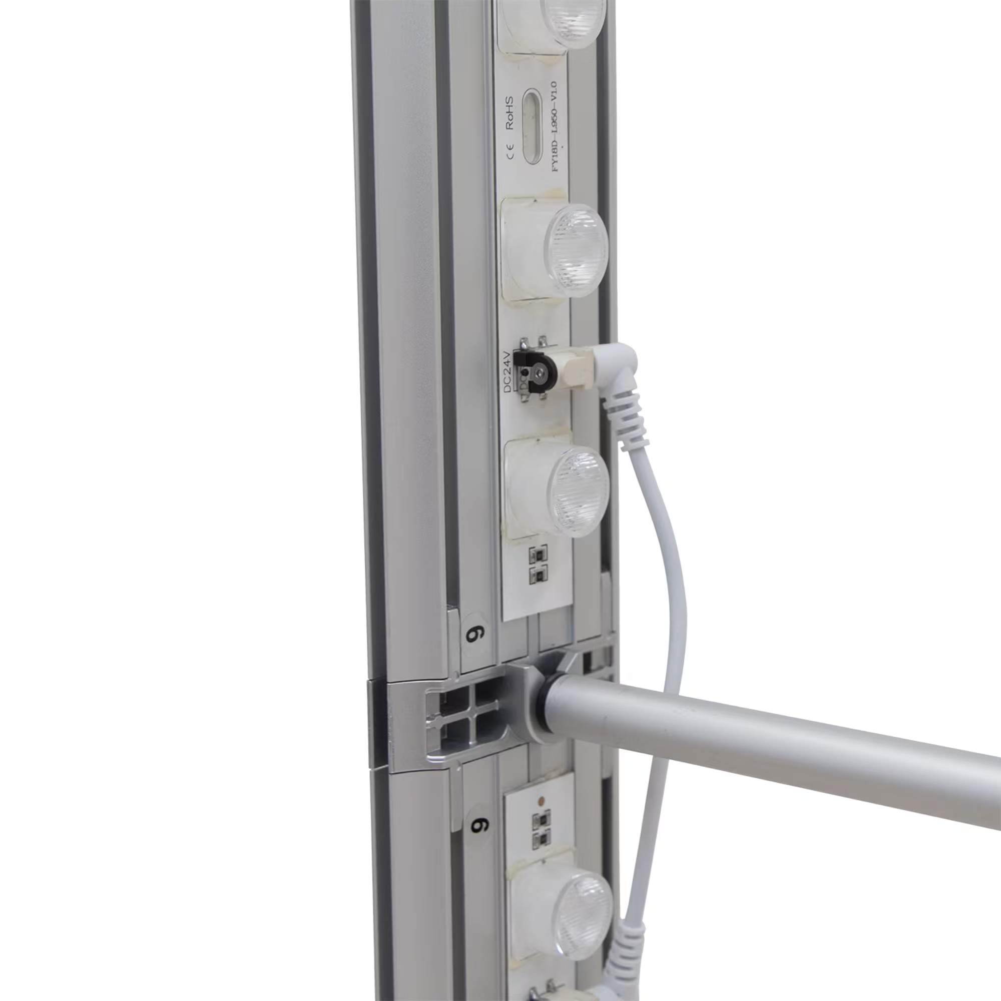 Double side edgelit light box 85/100x200cm