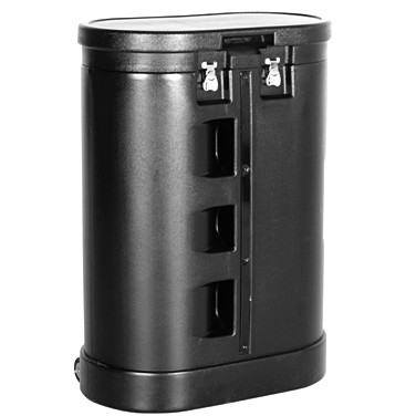 Luxury hard plastic case for POP UP stand