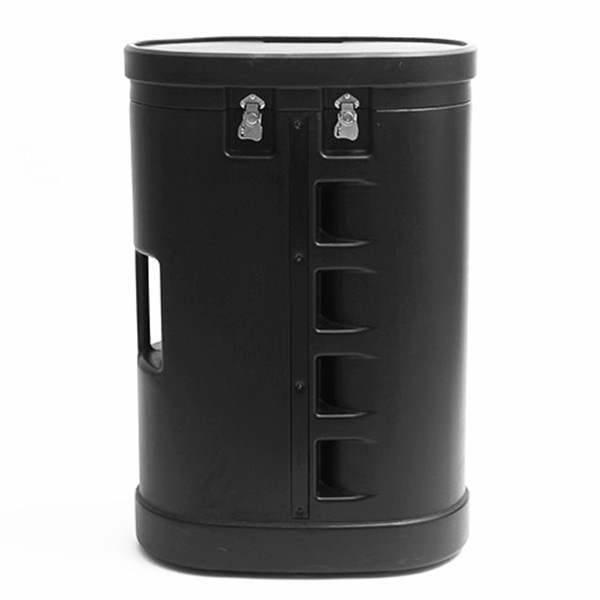 Luxury hard plastic case for POP UP stand