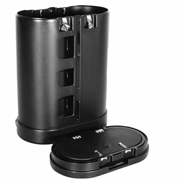 Luxury hard plastic case for POP UP stand