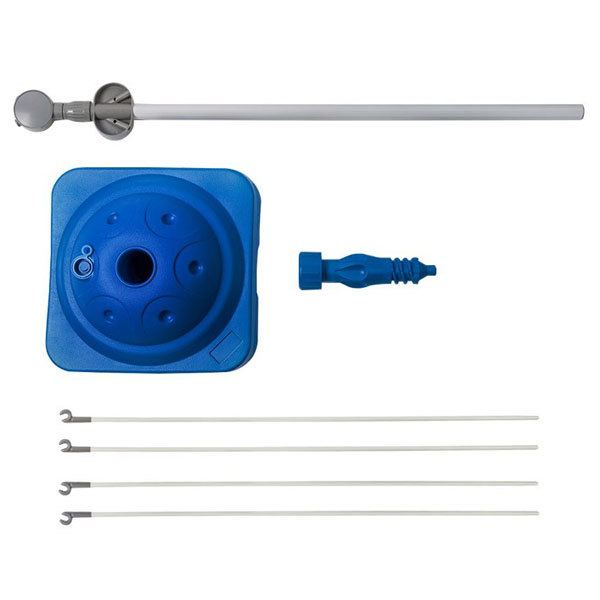 X banner stand with water base