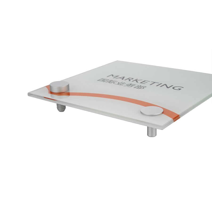 Aluminum sign standoffs