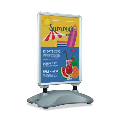 A board double sided with water base